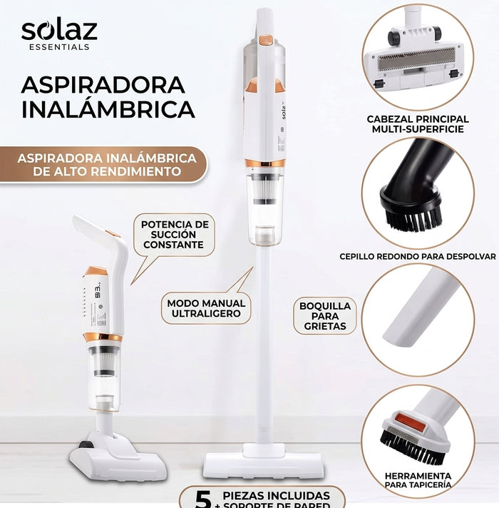 Aspiradora Inalámbrica Portátil 3 en 1