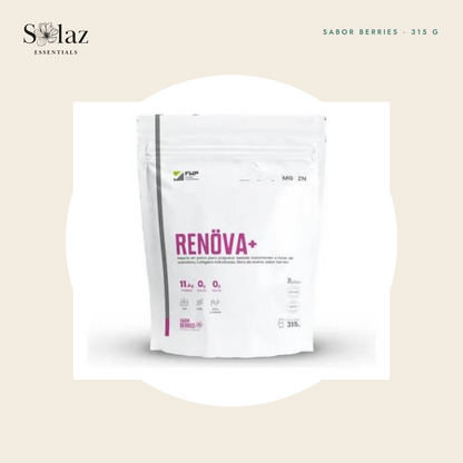 Renöva+ Colágeno Hidrolizado Sabor Berries 315 g
